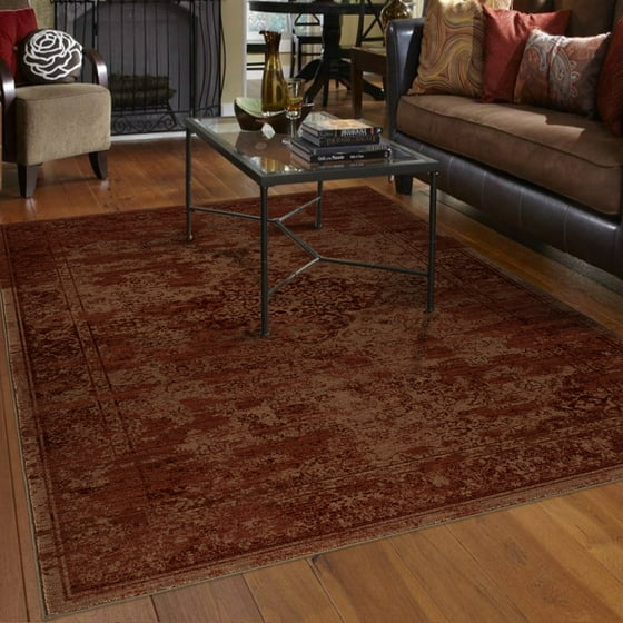 Orian Rugs Faded Damask Traditional Red Area Rug Orian Rugs Faded Damask Traditional Red Area Rug