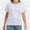White, variant on Womens Casual T Shirts Dolman Short Sleeve Shirts Boat Neck Ruched Tops Summer Lightweight Clothes