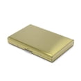 thumbnail image 1 of Estuche para tarjetas de visita de acero inoxidable Laklulu de 6 tarjetas, estuche para tarjetas de crédito bancarias, 1 of 5