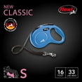 thumbnail image 6 of Flexi Classic Tape Retractable Dog Leash, Small, Blue, 6 of 9