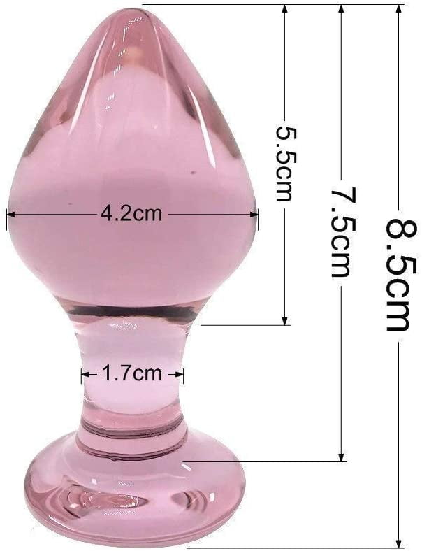 Single Large Butt Plug(Pink) Butt Toy Male Sex Toys Anal Butt Plug Trainer Sets,Silicone Anal Plug,Anal Butt Plug Trainer Kit,For Beginners Advanced Users With Prostate Sex Toys Gay Sex Toys