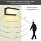 thumbnail image 3 of Luces de exterior de aluminio negro mate, aplique LED moderno con chip LED de 18 W, lámpara de pared IP65 resistente al agua, ahorro de energía para sala de estar, balcón, puerta de entrada y patio, 3 of 5