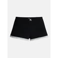 thumbnail image 4 of No Boundaries Women's Sleep Lace Shorts, Black Soot, XL, 4 of 4