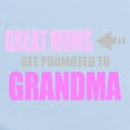 thumbnail image 2 of CafePress - Promoted To Grandma Body Suit - Baby Light Bodysuit, Size Newborn - 24 Months, 2 of 4