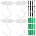 thumbnail image 1 of Wall Mount Plant Ceiling Hook Hanging Flower Basket Bracket Decoration Lanterns Hangers, 1 of 6