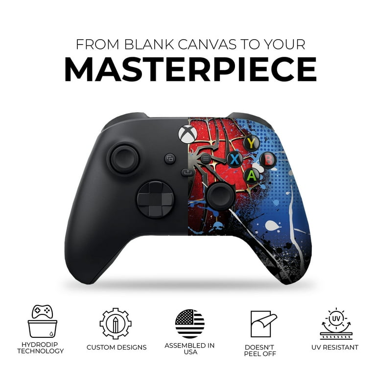 Dreamcontroller Wireless Xbox One Controller Spiderman Design, Compatible  with Series X/S