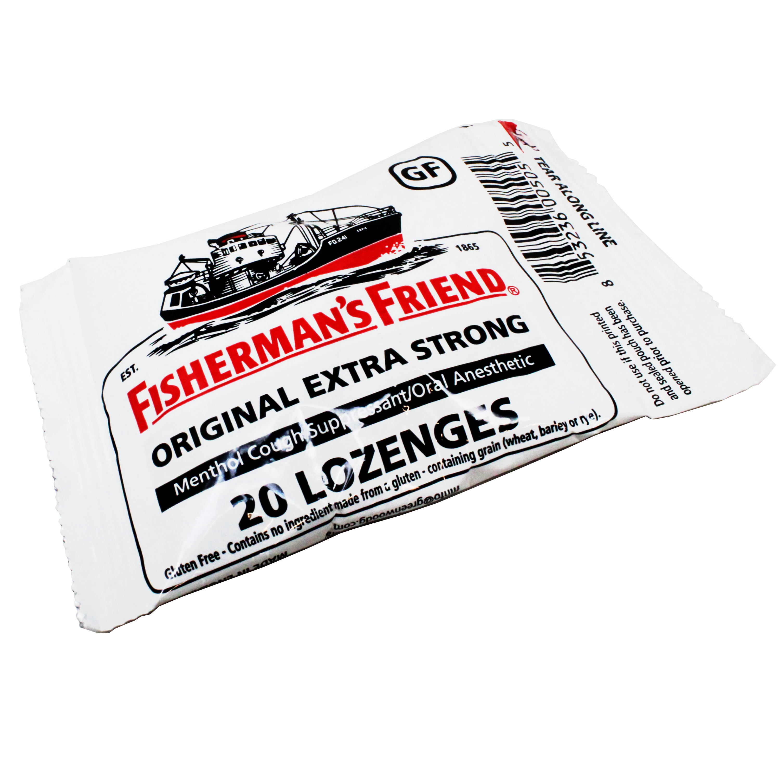 Fisherman's Friend Original Extra Strong Cough Drops, Soothing