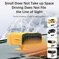 thumbnail image 3 of 150W Demister Car Auto Portable 4 In 1 Heater Cooler Fan Plugin Dryer N8A6, 3 of 9