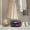 thumbnail image 4 of HELLHERO Butterflies Steamer Storage Bag with Zipper Closure Handheld Travel Case, Bag Only, 4 of 6