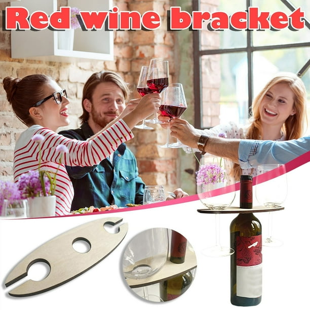 Botellero de madera de dos niveles | Almacenamiento rústico personalizado para vino | Artesanía duradera | Expositor decorativo para cocina, comedor y bodega | Regalo para amantes del vino y para