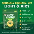 thumbnail image 4 of (2 pack) Dole Good Crunch Original Pineapple Bites, Made with All Natural Fruit, 1.4 oz, 4 of 13