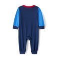 thumbnail image 4 of Txlixc Traje de pijama de Navidad familiar, blusa de manga larga impresa con letras + pantalones impresos de alce Snowflake Santa Claus Txlixc  moda, 4 of 8