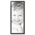 thumbnail image 2 of ArtToFrames 16" x 40" Grey and Black Picture Frame, 16x40 inch Gray MDF Poster Frame (WOM-4448), 2 of 7