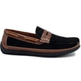 thumbnail image 2 of Aston Marc Mens Levan Faux Leather Flat Loafers, 2 of 6