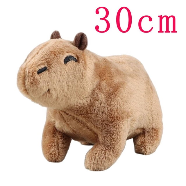 Juguete de felpa de simulación Capybara para niños, muñeco de peluche suave, regalo de cumpleaños, decoración de la habitación del hogar, 18cm Fivean Peluches