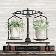 thumbnail image 3 of Jacobs, Cindy 20x20 Black Modern Framed Museum Art Print Titled - Balanced Plant Life, 3 of 5