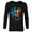 Black, variant on Marvel 85th Anniversary Groot Black Panther We Are Forever - Long Sleeve T-Shirt for Men - Customized-Athletic Heather