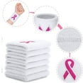 thumbnail image 3 of 2 Pack Breast Cancer Awareness Wristbands Bulk Pink Ribbon Sweatbands for Boys Men and Women, Basketball Baseball Running and Supporting breast Cancer Awareness Month, 3 of 5