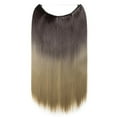 thumbnail image 2 of Invisible Wire in Hair Extensions Miracle Secret Fish Line Silky Straight Synthetic Hairpieces, 2 of 5