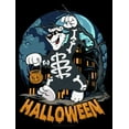 thumbnail image 2 of Junior's ICEE Bear Halloween Scare  Graphic Tee Black X Large, 2 of 3