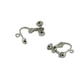 thumbnail image 5 of 12 Pieces Non Piercing Adjustable Screw Earring Clips Hook Jewelry Findings DIY, 5 of 8