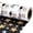 Class of 2026 Gold & Black Stars, variant on Reversible Graduation Wrapping Paper Roll, Mini Roll, Gold Class of 2026 Congrats Grad Design with Caps and Black Star Pattern, Gold Foil Gift Wrap for Graduation Party, 17 Inch x 16.4 Feet