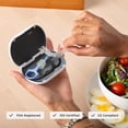 thumbnail image 7 of PUL Retainer Case for Invisalign,Clear Aligners, and Retainers, Plastic Holder with Secure Magnet Closure, Gray, 7 of 7