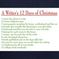 thumbnail image 3 of CafePress - Writer's 12 Days Of Christmas Hoodie (Dark) - Pullover Hoodie, Classic, Comfortable Hooded Sweatshirt, 3 of 4