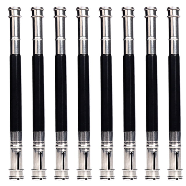 MasteelfCA 1 Set/8PCS Metal Pencil Extender Lengthen Pencil Holder Pencil Lengthening Cover