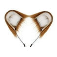 thumbnail image 3 of Diadema con orejas de hámster jinwen para cosplay y Halloween marrón, 3 of 8