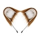 thumbnail image 3 of Diadema con orejas de hámster Yinane para disfrazarse Halloween marrón, 3 of 8