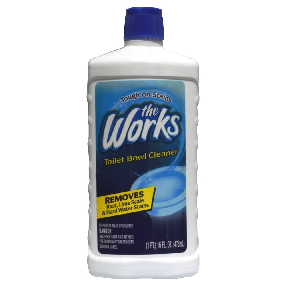 The Works Disinfectant Toilet Bowl Cleaner 16 oz Walmart