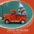 thumbnail image 4 of EeaseMX 1pc Exquisite Wordmanship Pickup Truck Modelo de coche de Navidad para el ornamento (color surtido), 4 of 7