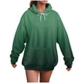 thumbnail image 5 of Godom Women Pullover HoodiesSweatshirt Long Sleeve Sweatshirt Kangaroo Pocket Fleece Basic Sweater, 5 of 6