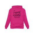 thumbnail image 1 of Tstars - Support Wildlife Raise Boys Funny Mom Women Hoodie Large Pink, 1 of 7