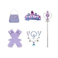 thumbnail image 2 of Ariel Princess gloves wand crown jewelry set Mermaid wig necklace braid for Princess dress clothing cosplay dress up, 2 of 20