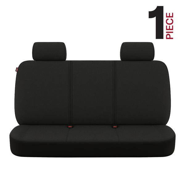 Dickies Quincy Pro-Grade Rear Bench Seat Cover for Cars, SUVs, and Crossovers, Black
