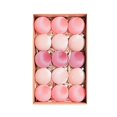 thumbnail image 1 of Christmas Velvet 6cm Christmas Ball Exquisite Premium Silk Velvet Christmas Decorative Ball Christmas Pendant 15pcs, 1 of 3