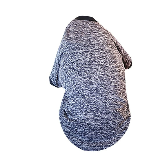 iOPQO Pet Sweater And Winter Autumn And Winter Medium And Large Dogs Keep Warm Sweater Pet Clothes Navy Xxxl