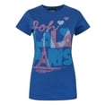 thumbnail image 1 of Junk Food T-Shirt pour Femmes Ooh Lala Paris, 1 of 1