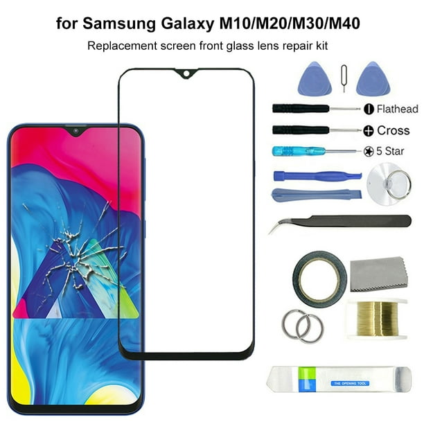 Besufy Cell Phone Front Glass Screen Lens Repair Kit Clear For Samsung Galaxy M Walmart Com Walmart Com