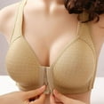 thumbnail image 2 of Eashery Lingerie for Womens Underwire Bra Full Coverage Deep V Sports Bras Cotton Bras for Women Plus Size B XXL, 2 of 4