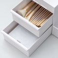 thumbnail image 3 of Titular De Almacenamiento Cajón cosmético Caja de almacenamiento de maquillaje Joyas Organizador de esmalte de uñas (L Blanco), 3 of 5