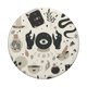 thumbnail image 3 of Empuñadura para teléfono móvil, diseño PopSocket, diseño de brujas de Halloween, 3 of 6