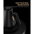 thumbnail image 4 of Cocinare FLOW B9 Gooseneck Electric Kettle, Precise Temperature Control for Pour-Over Coffee & Tea Brewing, Stainless Steel Interior, Rapid Heating f, 4 of 8