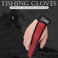 thumbnail image 4 of 2PCS (con Video) Guantes Pesca Un Dedo para Exteriores Guantes Antideslizantes Control Línea Pesca Un Dedo [el Texto No Infringe] (rojo), 4 of 8