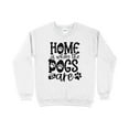 thumbnail image 6 of Home Is Where the Dogs Are Sweatshirt, Dog Mama Sweatshirt, Dog Mom Gift, 6 of 7