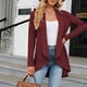 thumbnail image 2 of Cárdigan ligero para mujer Estilo informal Cárdigan drapeado suave para mujer Traje diario FLhrweasw Nuevo, 2 of 7