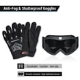 thumbnail image 5 of Casco juvenil Roozo para moto de cross con gafas, certificado DOT, 5 of 5