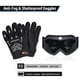 thumbnail image 5 of Casco integral para moto de cross juvenil Roozo DOT con kit, 5 of 5